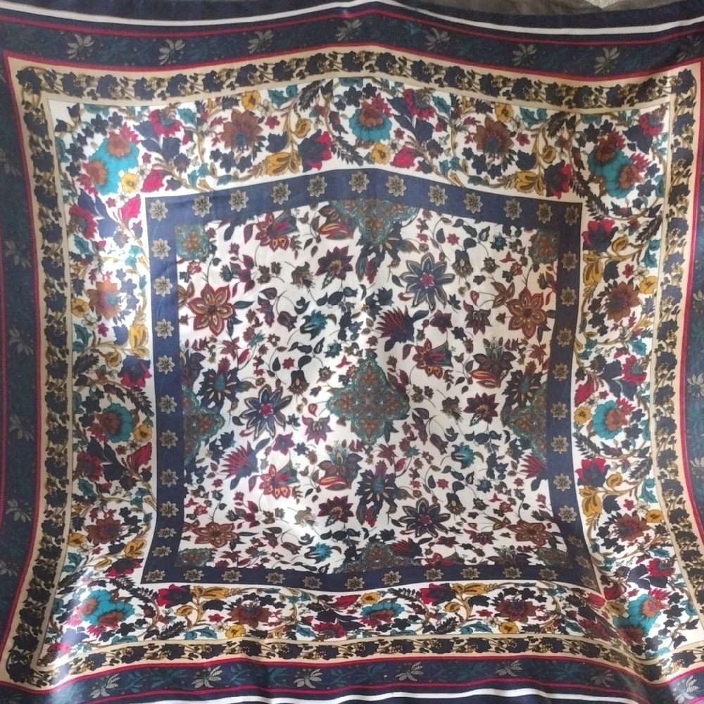 Floral Multicolor Scarf